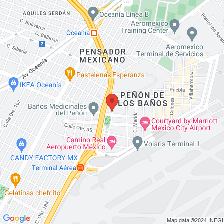 CMLT Consultores en Medicina Laboral y del Transporte S.C. map