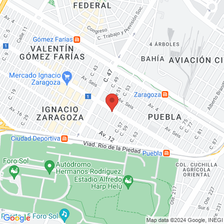 Podólogos Quiropedistas map