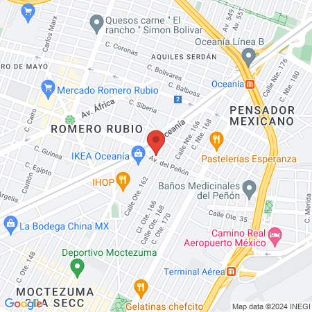 Baron's Barber Shop (Pensador Mexicano) map