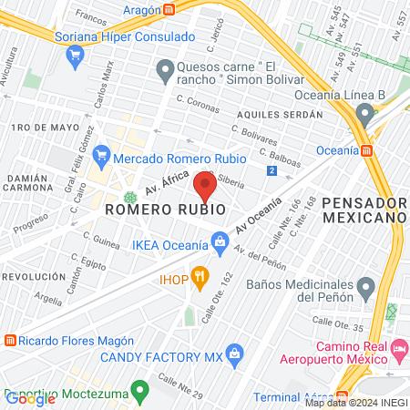 Consultorio Dra. Eva Rubio map