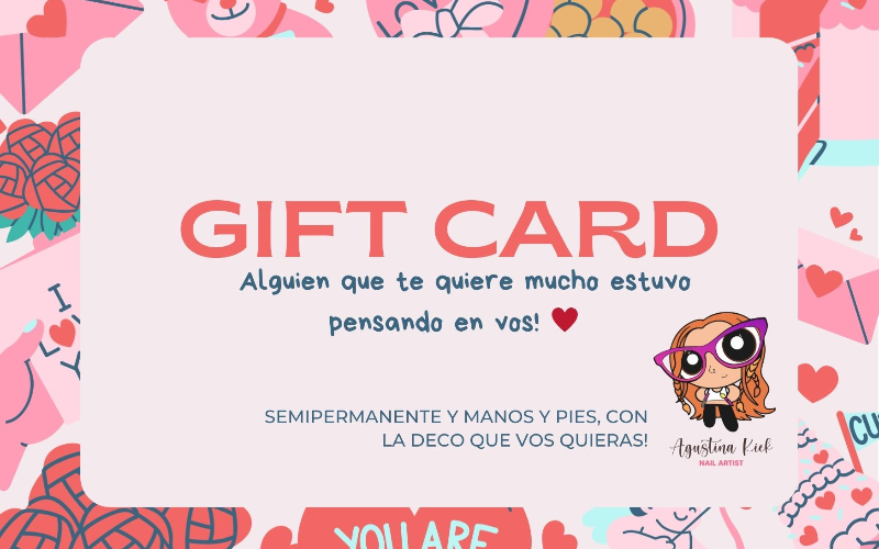 Gift Card de Manos y Pies
