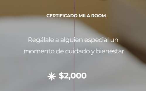 CERTIFICADO MILA ROOM WAX DICIEMBRE