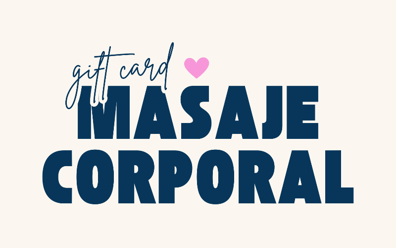 Masaje corporal relajante & descontracturante 