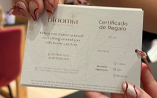 Certificado Mani Bloomia