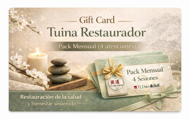 Tuina Restaurador – Ciclo de 4 Atenciones