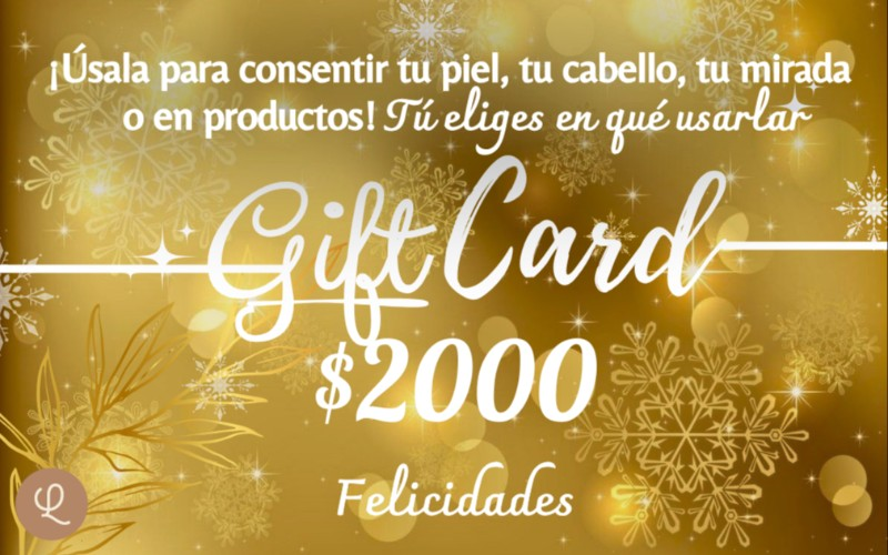 Gift Card Navideña $200