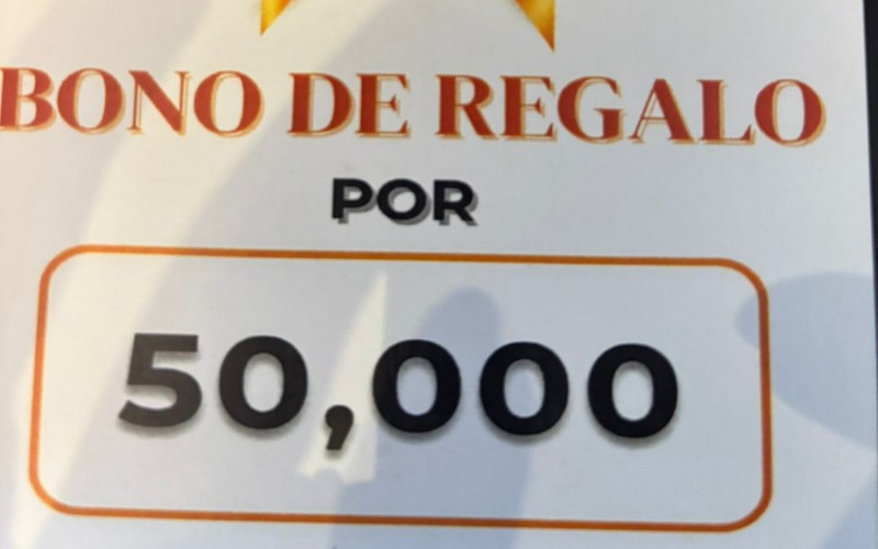 BONO DE REGALO