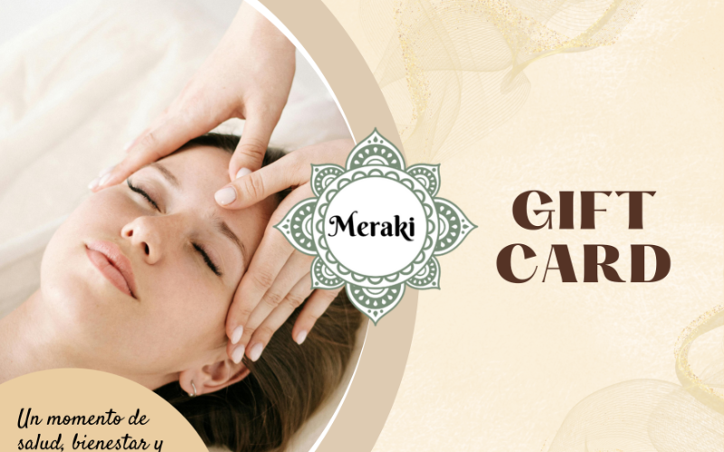Gift card  Masaje craneal