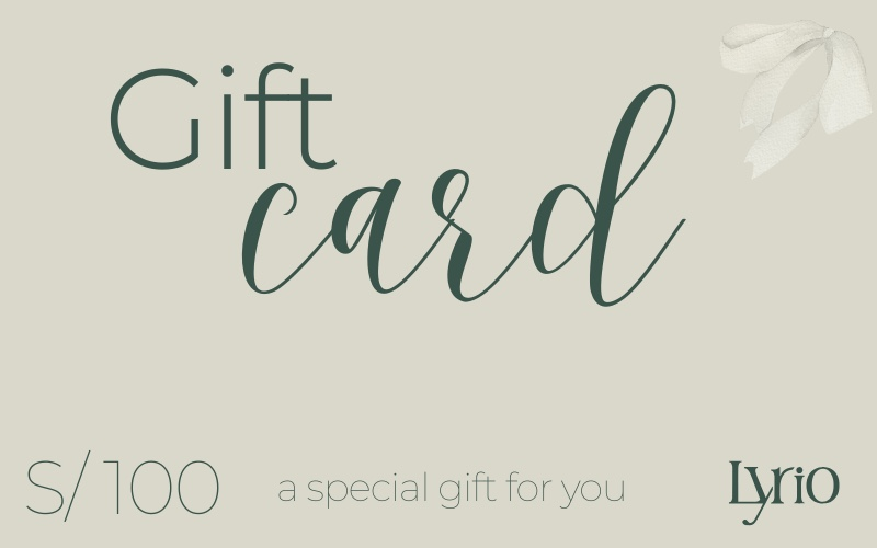 Gift Card Lyrio - S/ 100