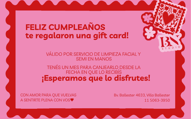 Gift Card Cumpleaños