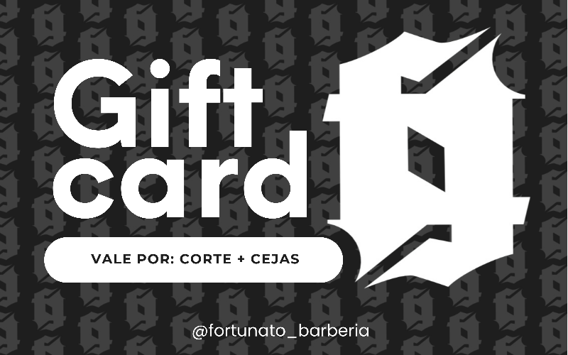 Gift card corte + cejas