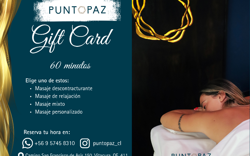 Masaje personalizado 60 minutos (25% off)