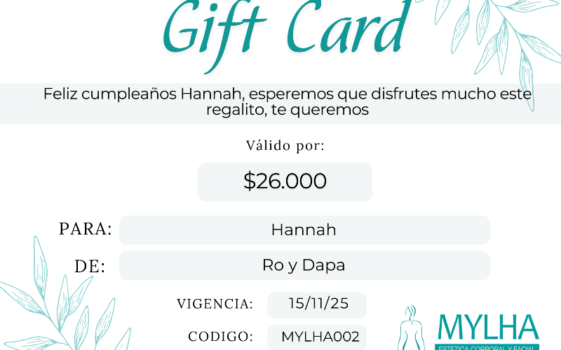 GIFT CARD