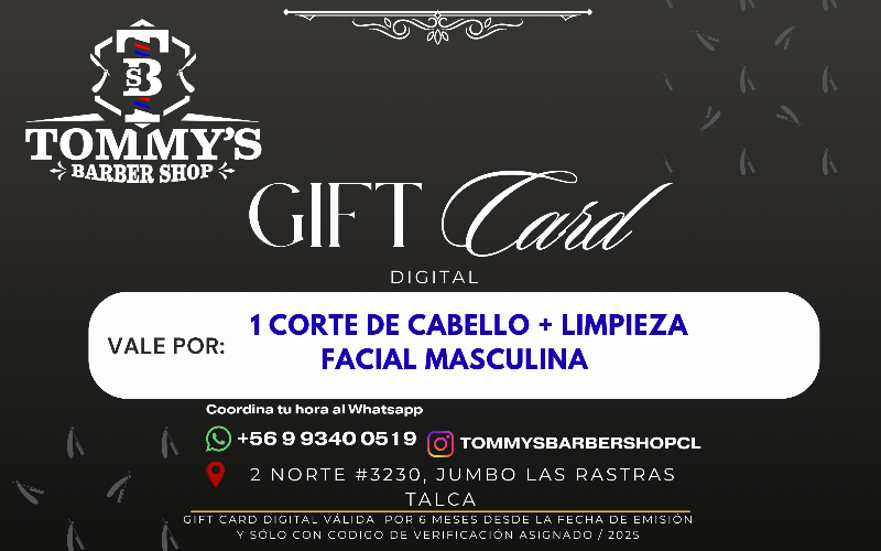 Corte de Cabello + Limpieza Facial Masculina