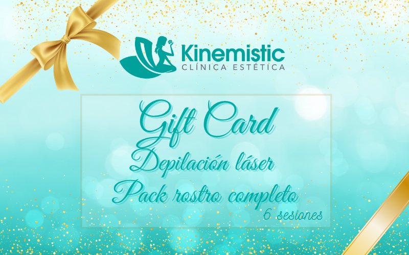 Gift Card Depilación Láser Rostro completo 6 sesiones