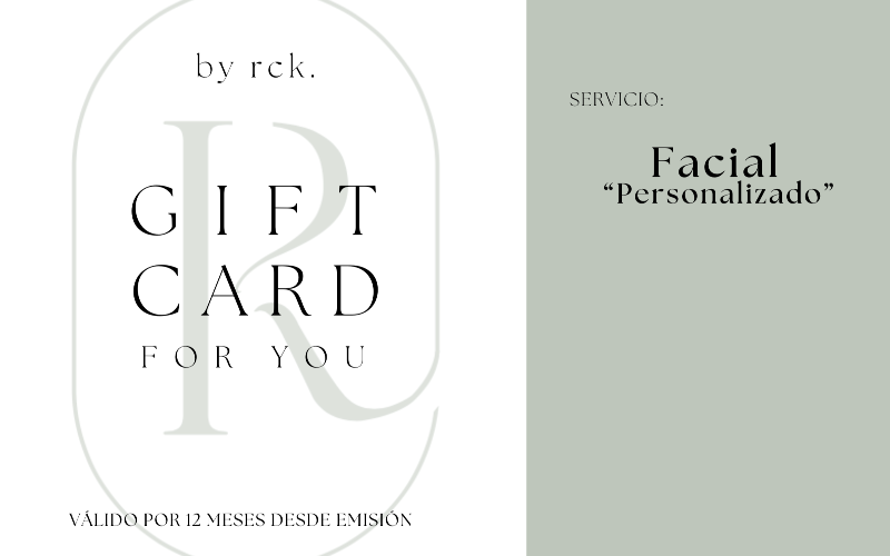 BUEN FIN- gift card facial personalizado