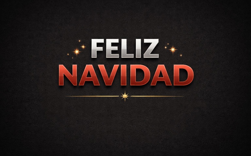 FELIZ NAVIDAD PAPA