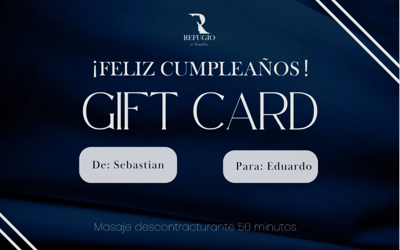 Gift card para Eduardo Maldonado