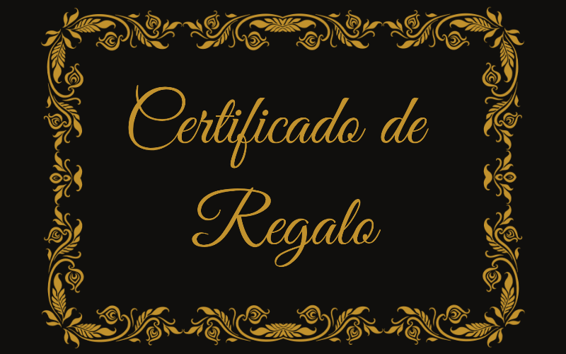 Certificado de regalo 
