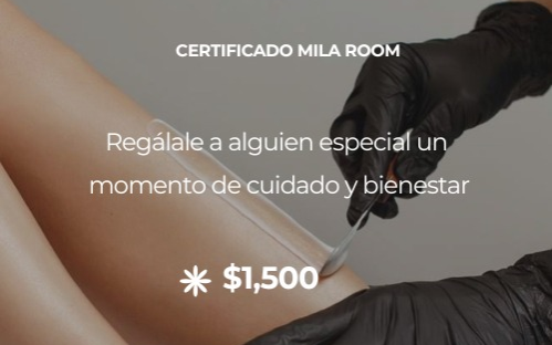CERTIFICADO MILA ROOM WAX DICIEMBRE