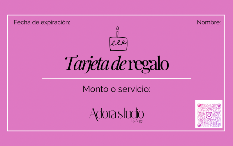 🎄✨ Gift Card Navideña Adora Studio by Angy ✨🎄