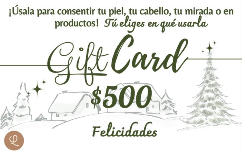 Gift Card Navideña $500