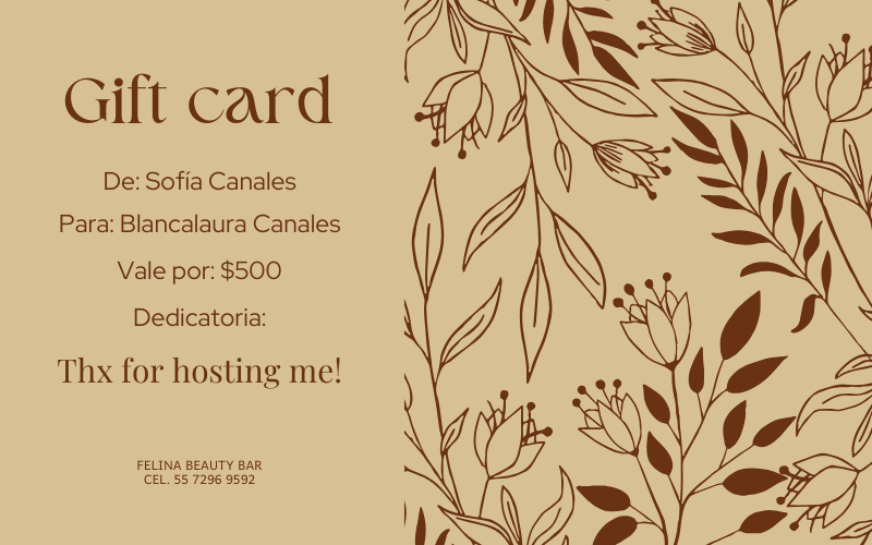 Felina Gift Card