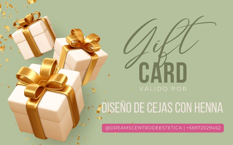 Diseño de cejas con henna