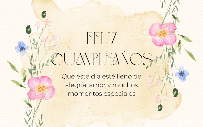 Feliz Cumpleaños 