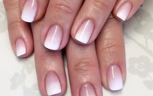 Manicure permanente con degrade